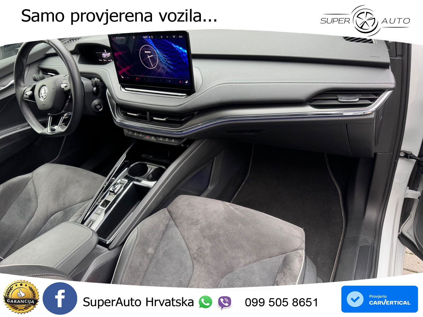 Škoda Enyaq iV 80x 82 kWh (265 KS) AWD SportLine LED+GR SJED+ACC
