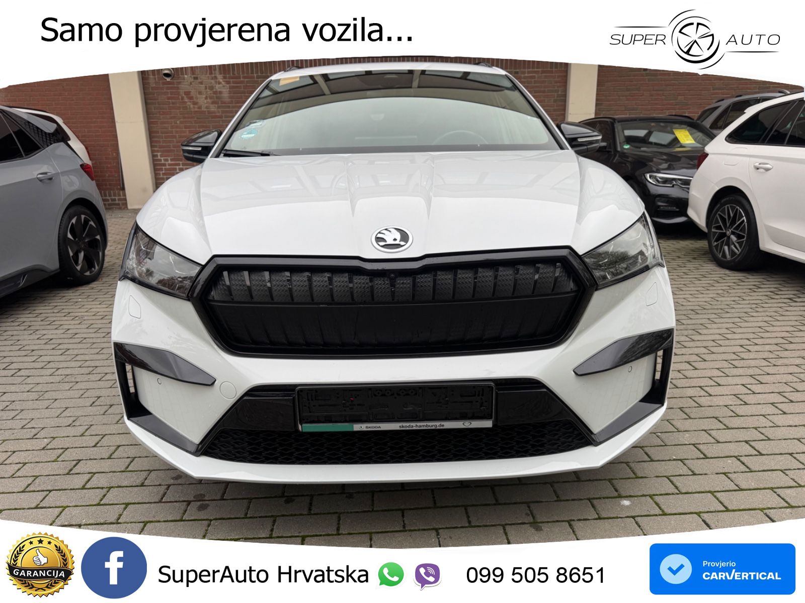 Škoda Enyaq iV 80x 82 kWh (265 KS) AWD SportLine LED+GR SJED+ACC