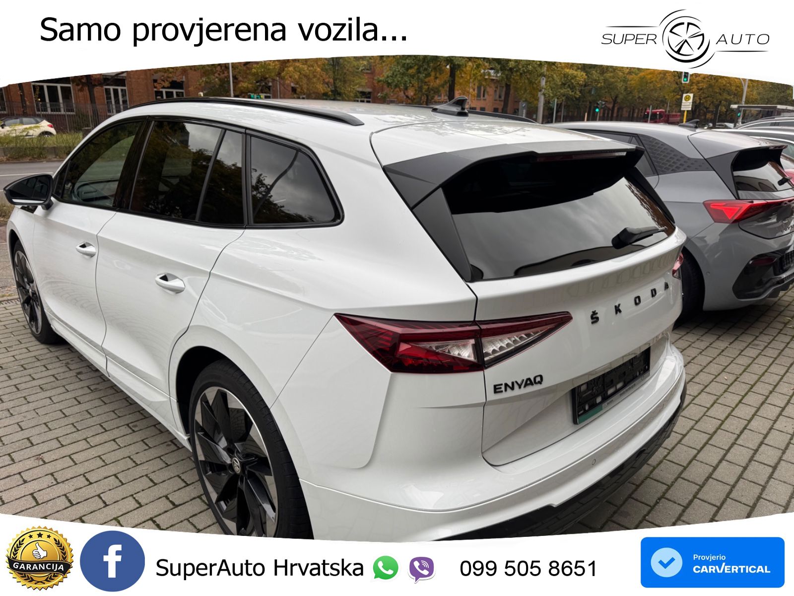 Škoda Enyaq iV 80x 82 kWh (265 KS) AWD SportLine LED+GR SJED+ACC