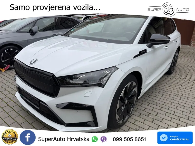 Škoda Enyaq iV 80x 82 kWh (265 KS) AWD SportLine LED+GR SJED+ACC