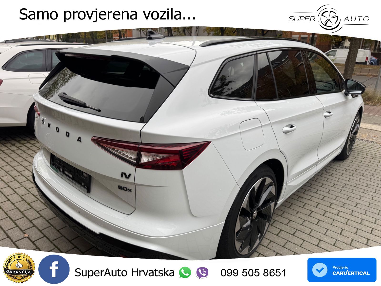 Škoda Enyaq iV 80x 82 kWh (265 KS) AWD SportLine LED+GR SJED+ACC