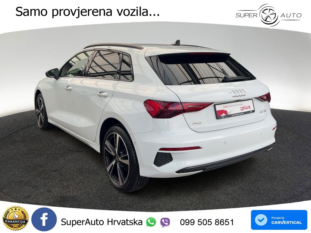 Audi A3 30 TDI (116 KS) S tronic S line LED+GR SJED+ACC