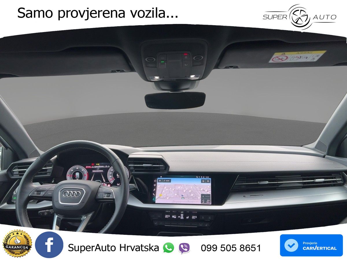 Audi A3 30 TDI (116 KS) S tronic S line LED+GR SJED+ACC