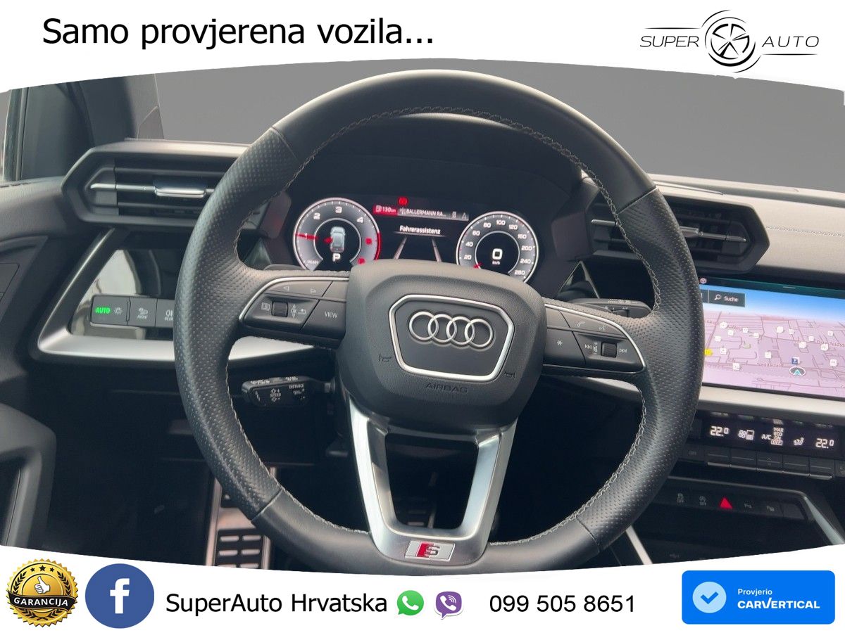 Audi A3 30 TDI (116 KS) S tronic S line LED+GR SJED+ACC