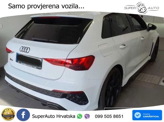Audi RS3 Sedan 2.5 TFSI (400 KS) quattro S tronic LED+GR SJED+ACC