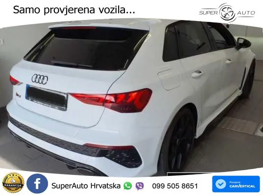 Audi RS3 Sedan 2.5 TFSI (400 KS) quattro S tronic LED+GR SJED+ACC