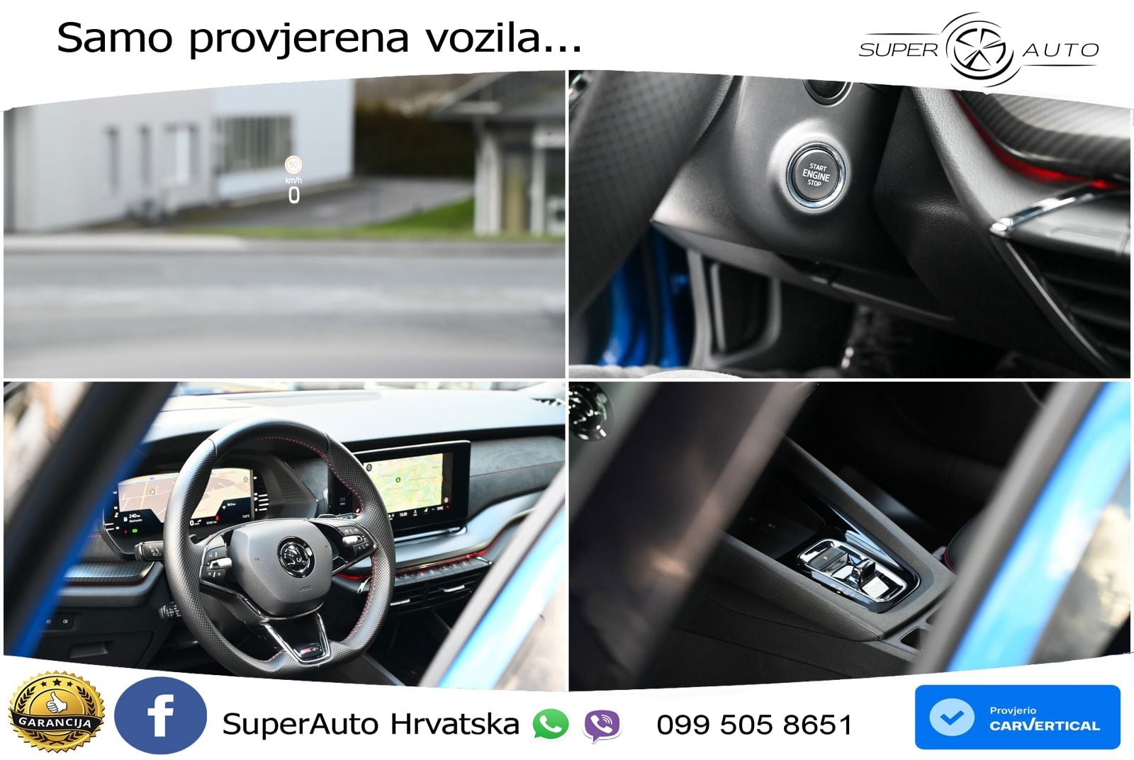 Škoda Octavia Combi RS 2.0 TSI (245 KS) DSG LED+GR SJED+ACC