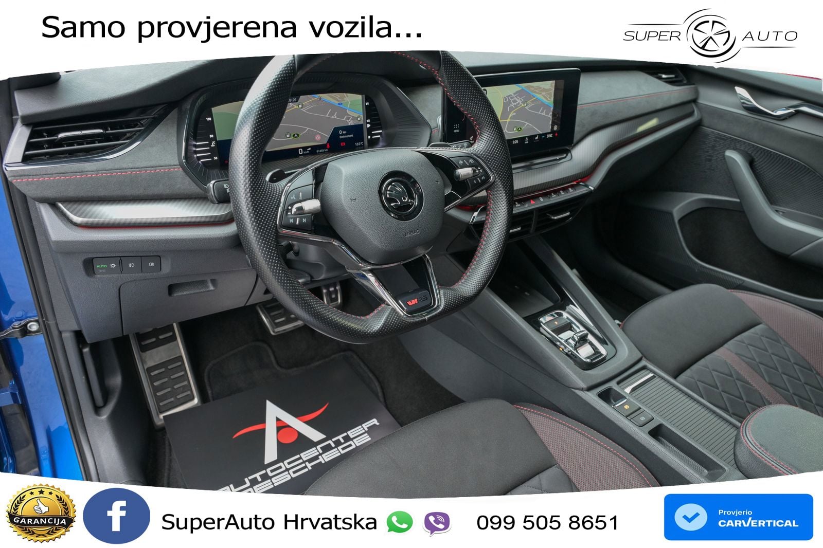 Škoda Octavia Combi RS 2.0 TSI (245 KS) DSG LED+GR SJED+ACC
