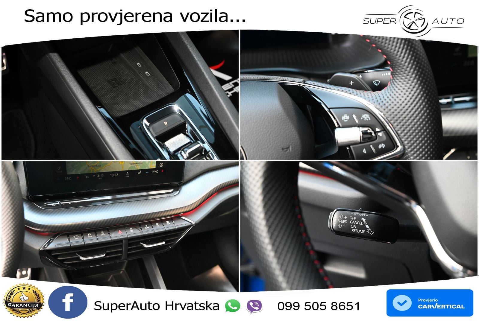 Škoda Octavia Combi RS 2.0 TSI (245 KS) DSG LED+GR SJED+ACC