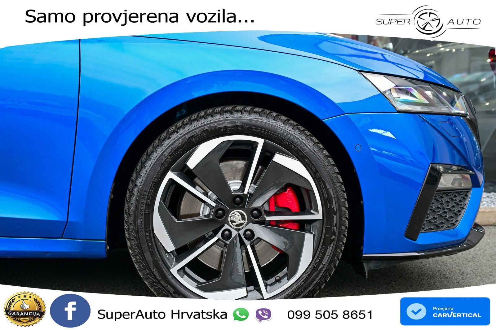 Škoda Octavia Combi RS 2.0 TSI (245 KS) DSG LED+GR SJED+ACC