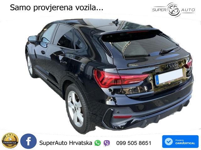 Audi Q3 Sportback 35 TFSI (150 KS) S tronic S line LED+GR SJED+ACC