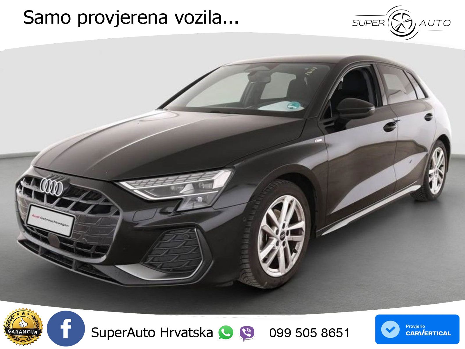 Audi A3 35 TFSI (150 KS) S tronic S line LED+GR SJED+ACC