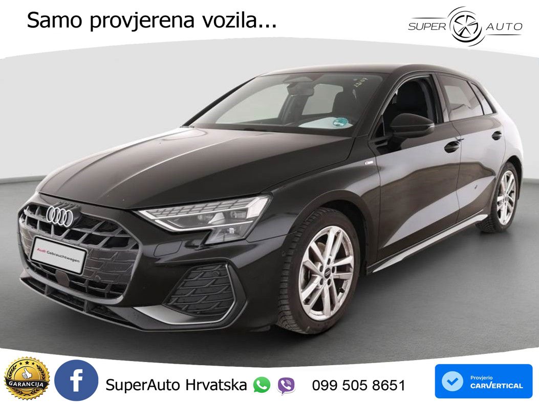 Audi A3 35 TFSI (150 KS) S tronic S line LED+GR SJED+ACC