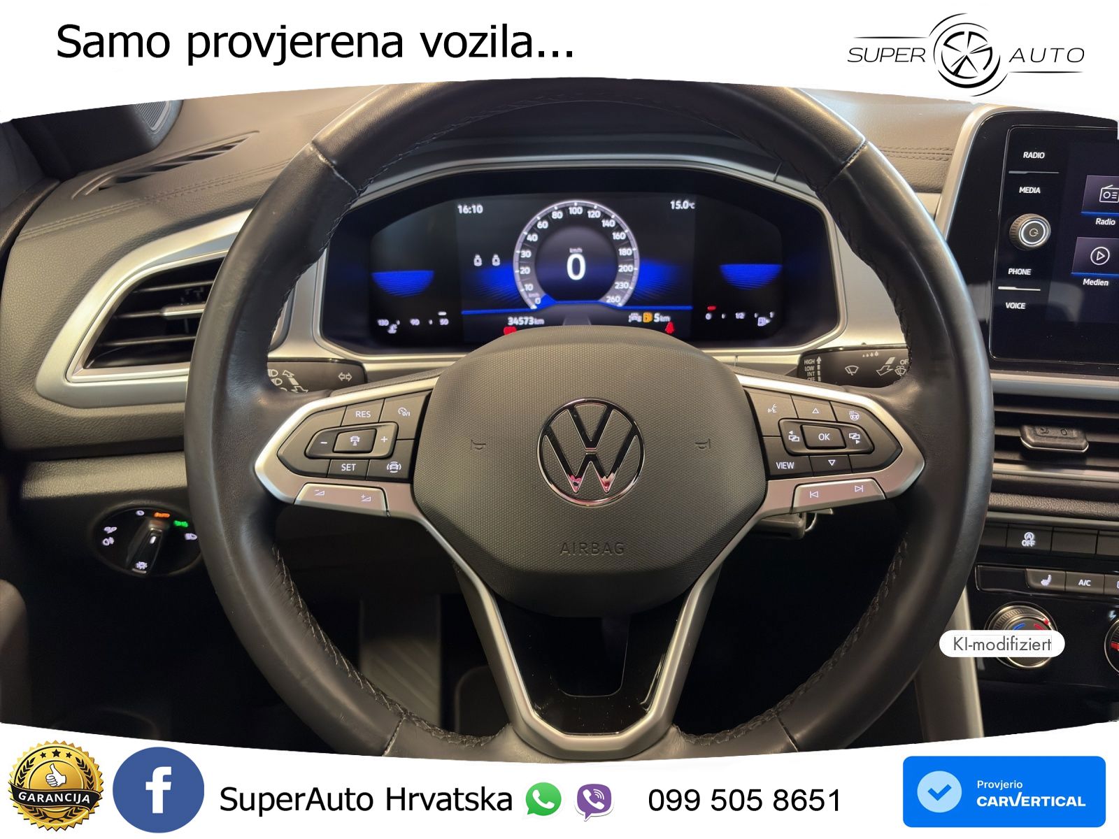 Volkswagen T-Roc 1.5 TSI (150 KS) LED+GR SJED+ACC