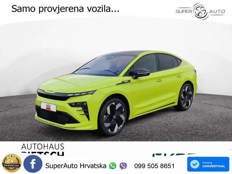 Škoda Enyaq iV RS 82 kWh (340 KS) AWD LED+GR SJED+ACC