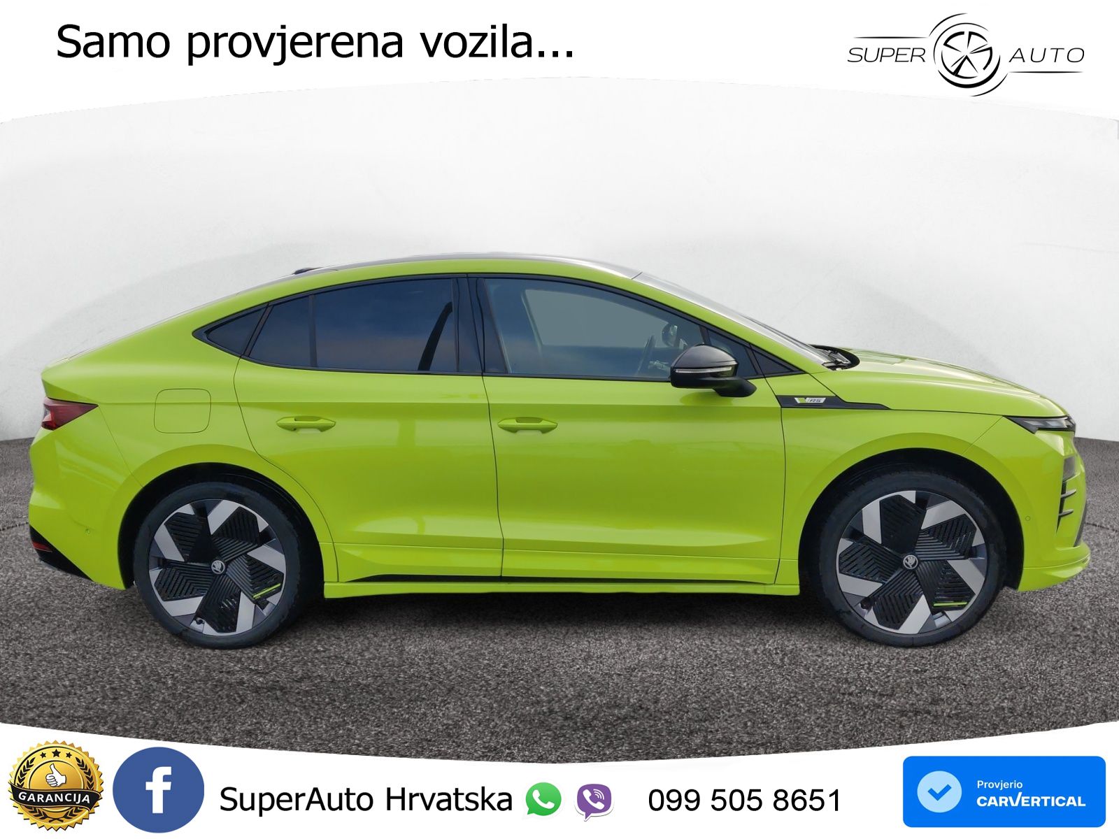 Škoda Enyaq iV RS 82 kWh (340 KS) AWD LED+GR SJED+ACC