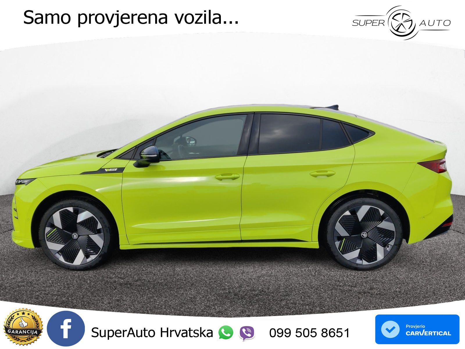 Škoda Enyaq iV RS 82 kWh (340 KS) AWD LED+GR SJED+ACC