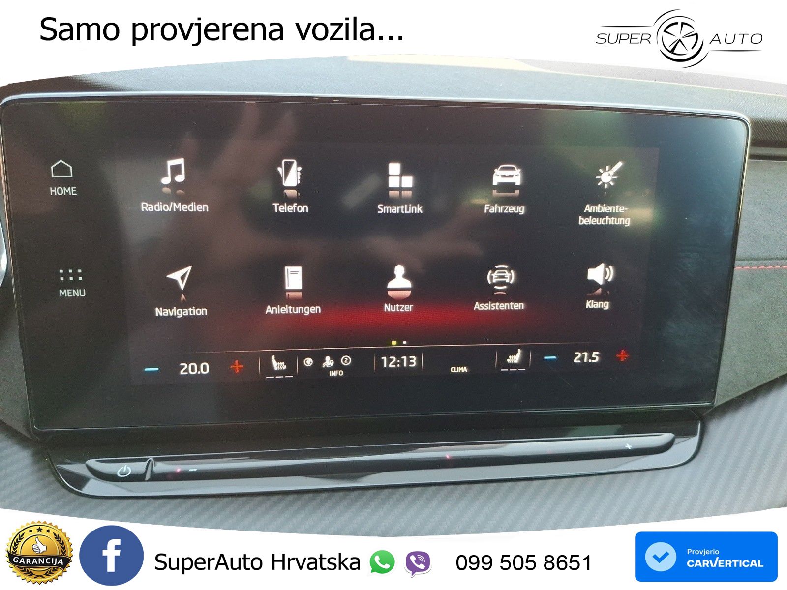 Škoda Octavia Combi RS 2.0 TSI (245 KS) DSG LED+GR SJED+ACC