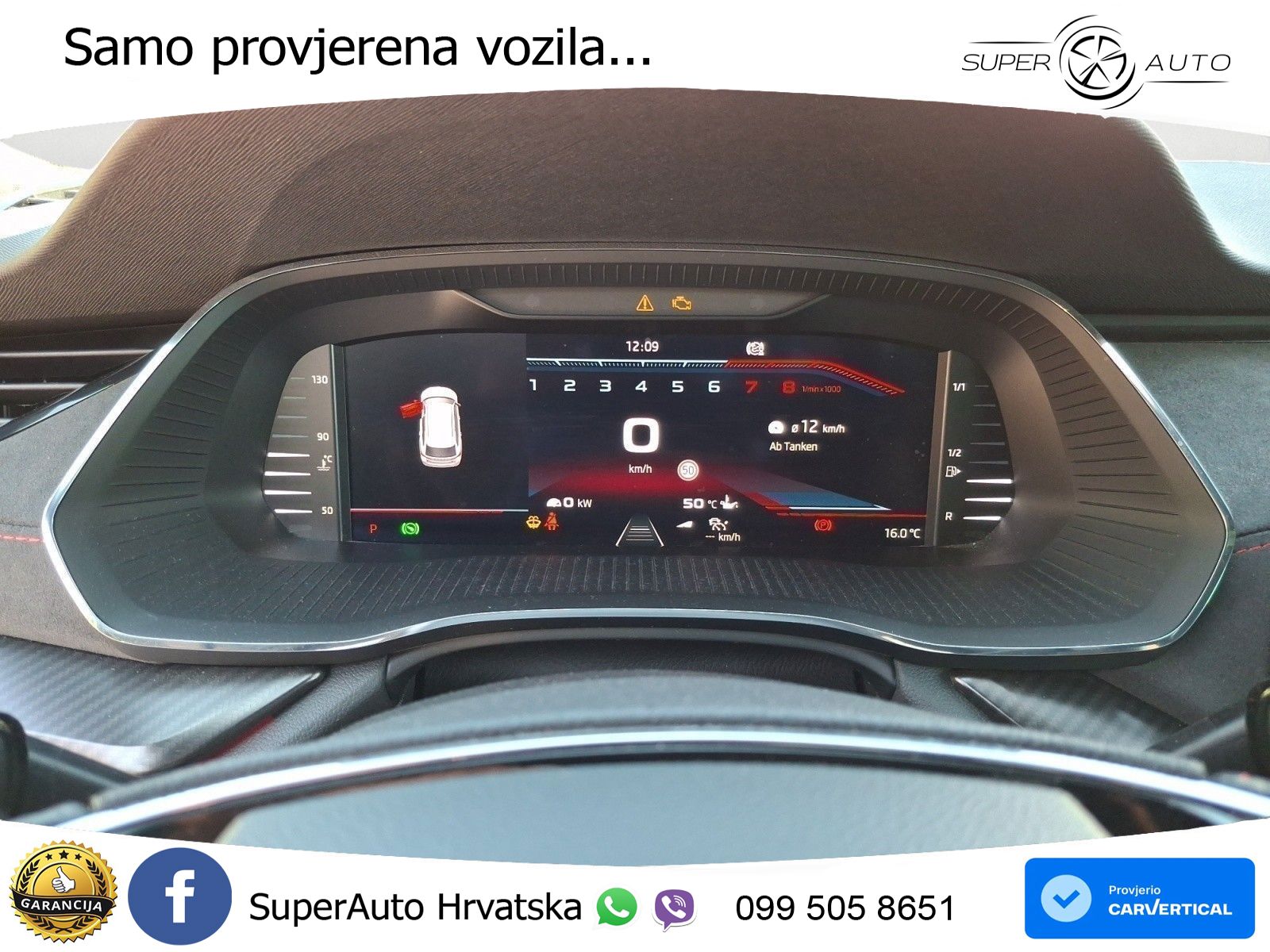 Škoda Octavia Combi RS 2.0 TSI (245 KS) DSG LED+GR SJED+ACC
