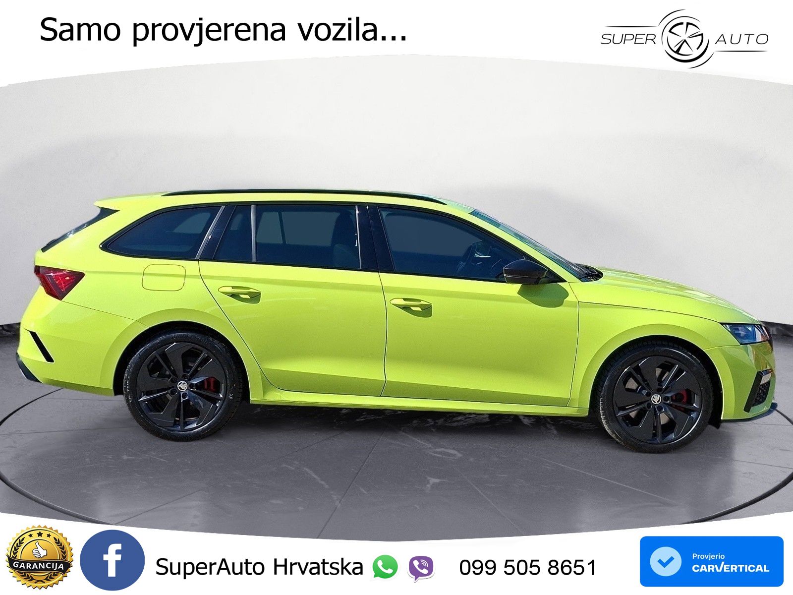 Škoda Octavia Combi RS 2.0 TSI (245 KS) DSG LED+GR SJED+ACC