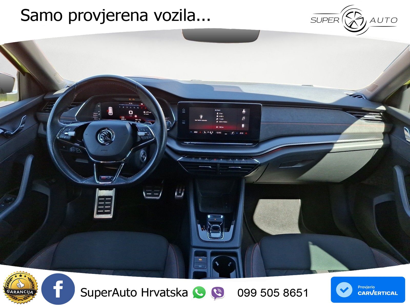 Škoda Octavia Combi RS 2.0 TSI (245 KS) DSG LED+GR SJED+ACC