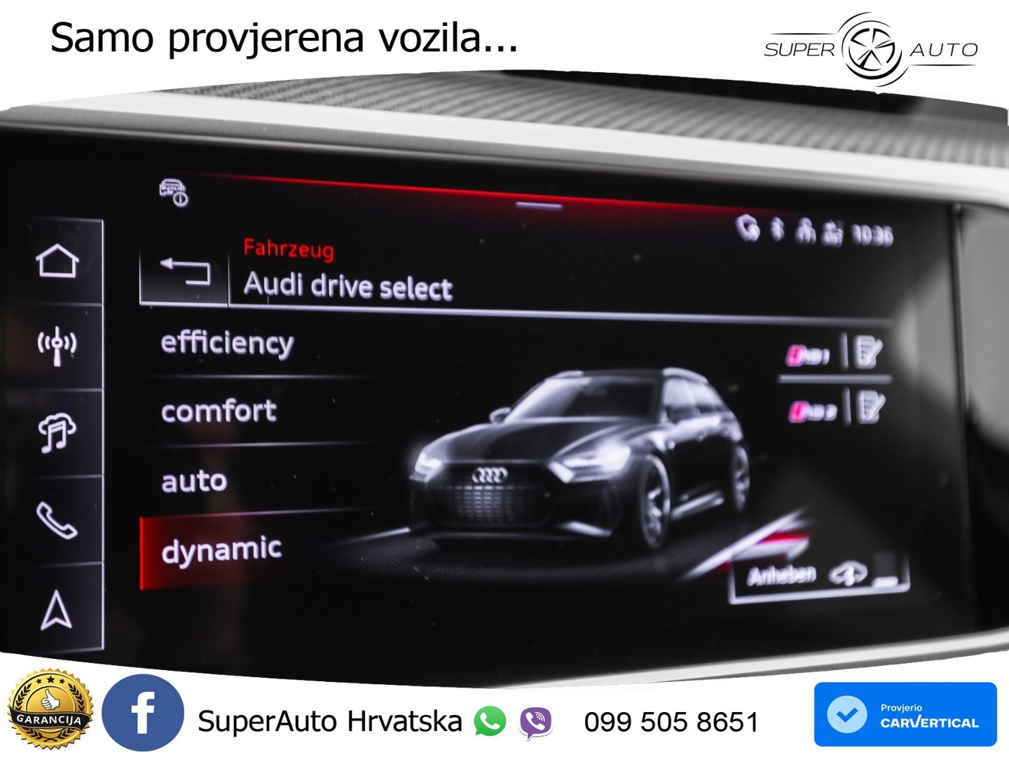 Audi RS6 Avant 4.0 TFSI V8 performance (630 KS)  quattro tiptronic Kuka LED+GR SJED+ACC