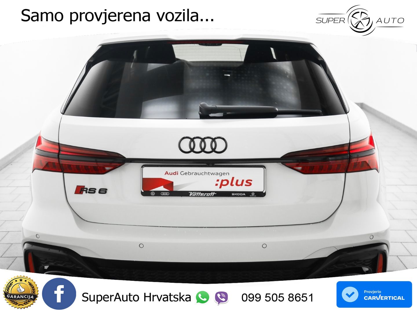 Audi RS6 Avant 4.0 TFSI V8 performance (630 KS)  quattro tiptronic Kuka LED+GR SJED+ACC