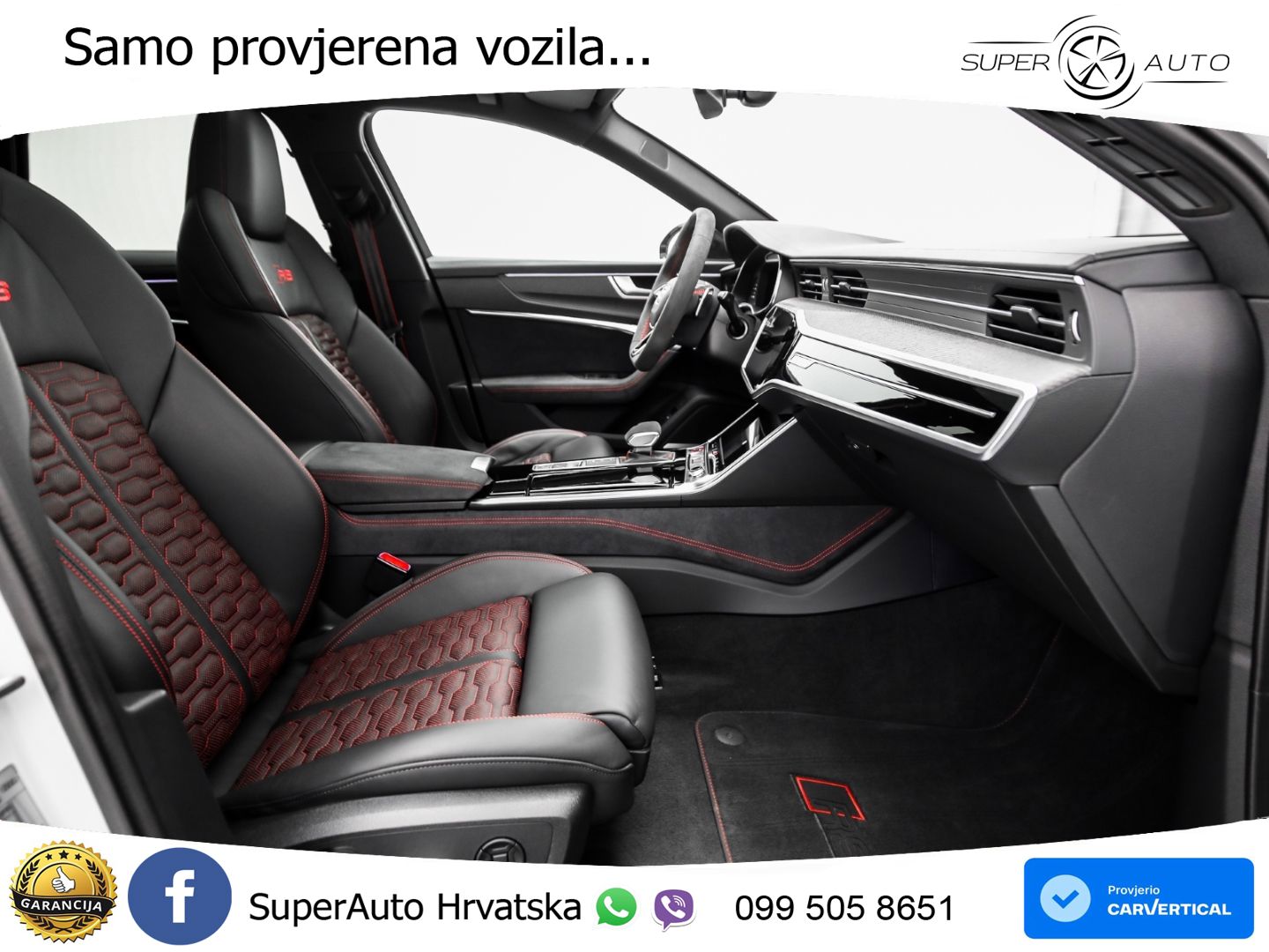 Audi RS6 Avant 4.0 TFSI V8 performance (630 KS)  quattro tiptronic Kuka LED+GR SJED+ACC