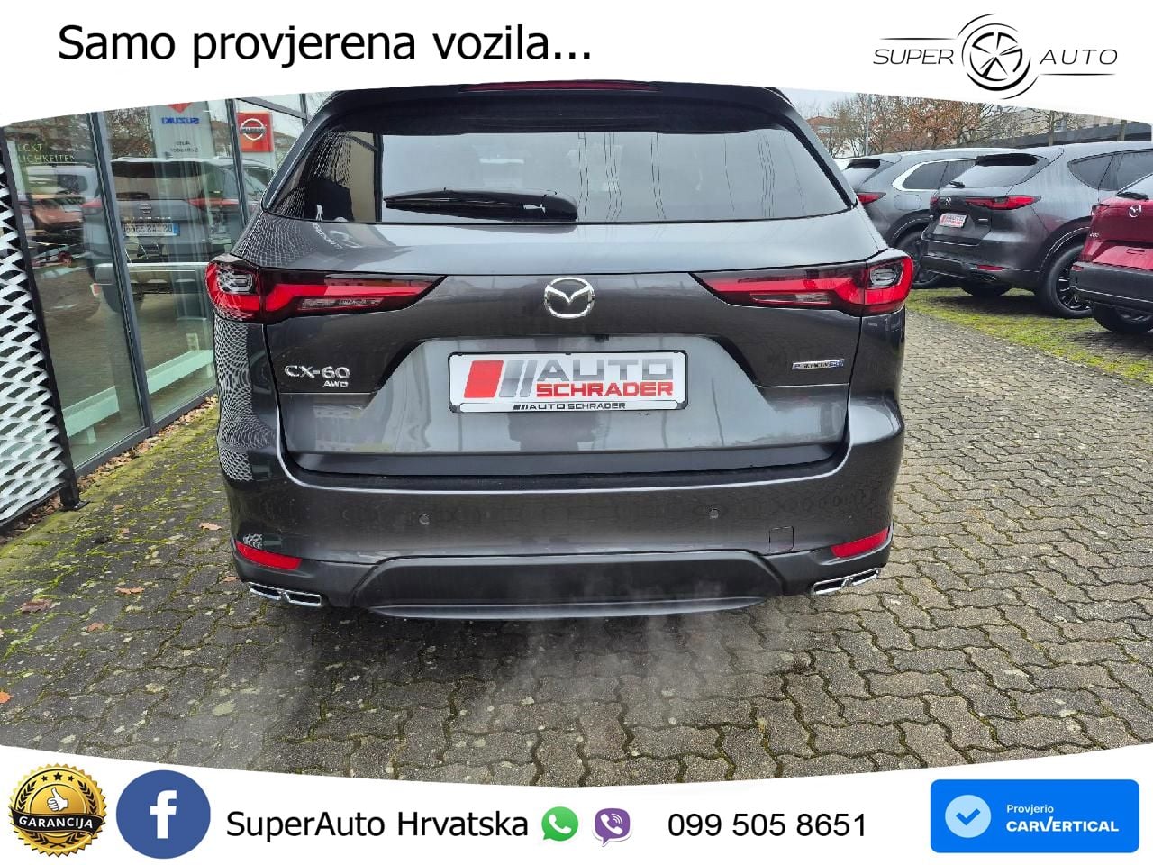 Mazda CX-60 2.5 e-Skyactiv (328 KS) AWD Automatic LED+GR SJED+ACC