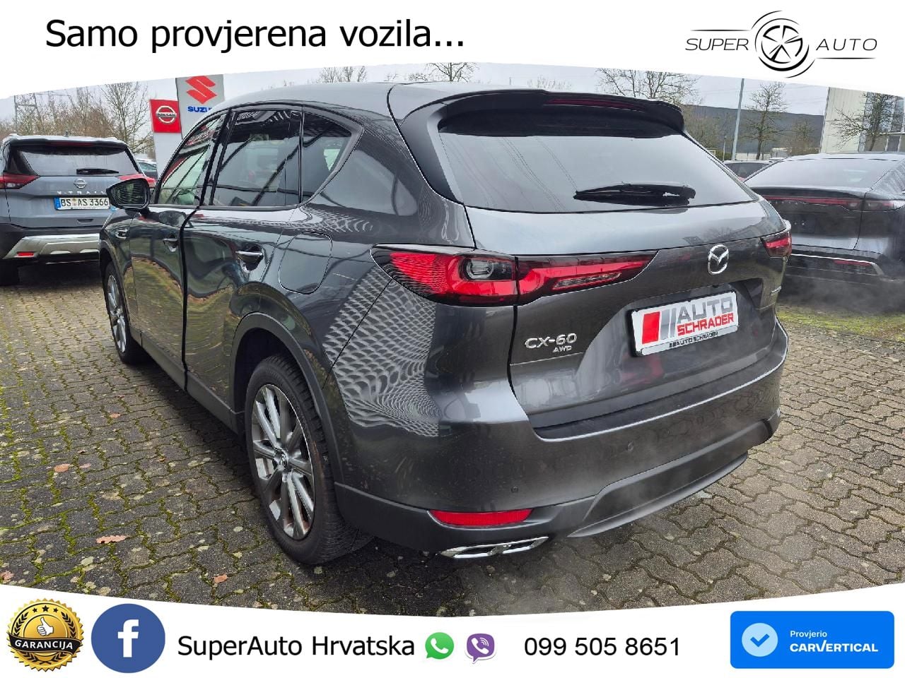 Mazda CX-60 2.5 e-Skyactiv (328 KS) AWD Automatic LED+GR SJED+ACC