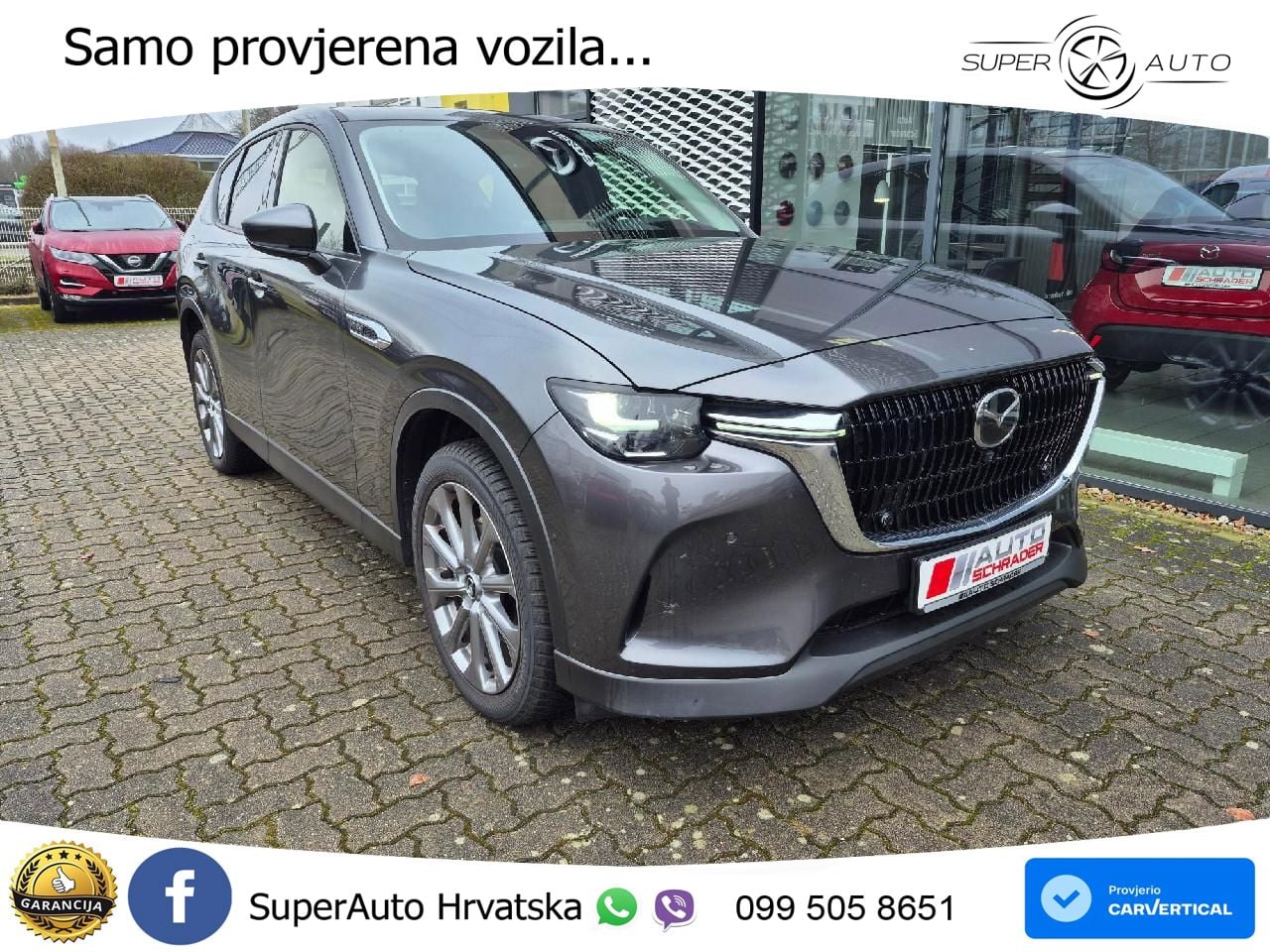 Mazda CX-60 2.5 e-Skyactiv (328 KS) AWD Automatic LED+GR SJED+ACC