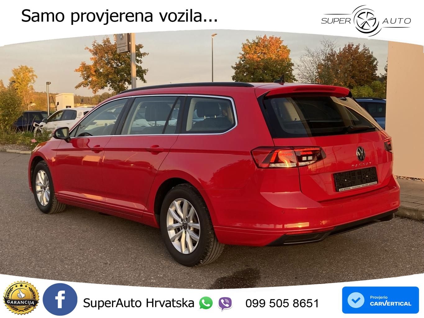 Volkswagen Passat Variant 2.0 TDI (122 KS) DSG Business LED+GR SJED+ACC