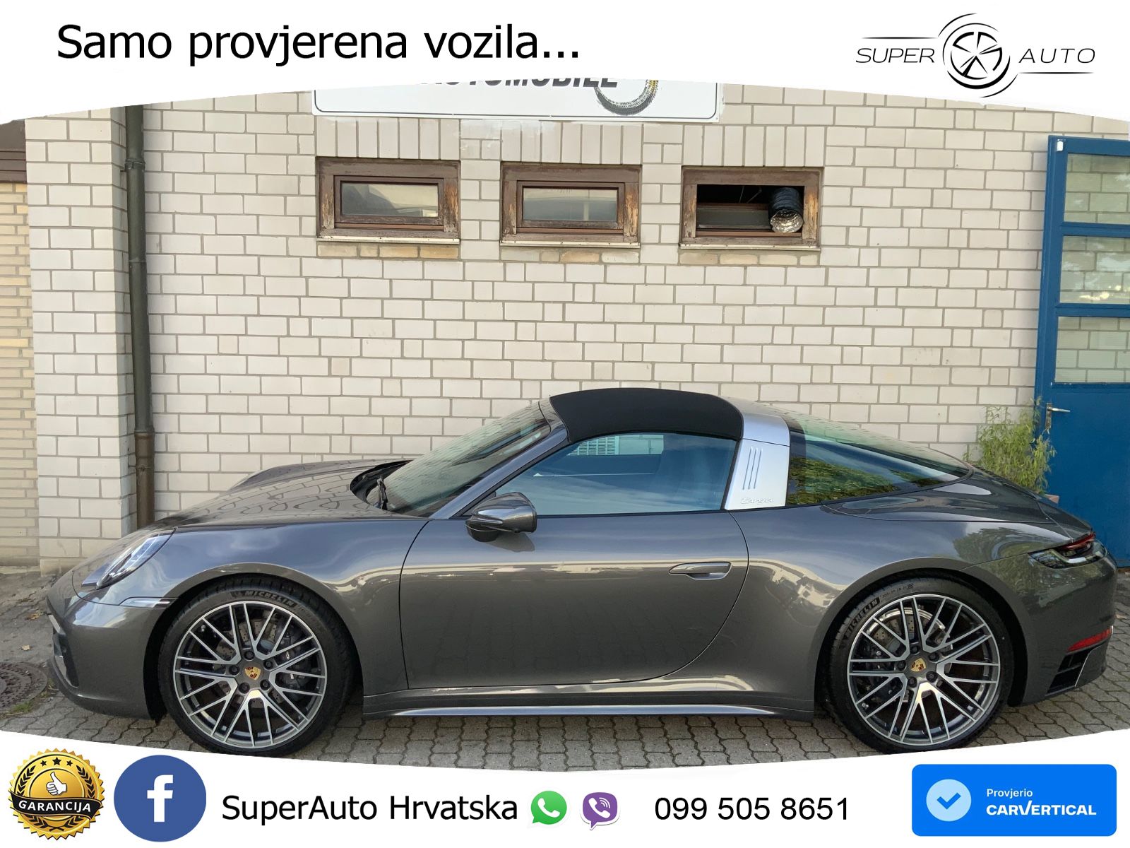 Porsche 911 Targa 4 3.0 (385 KS) PDK LED+GR SJED+ACC
