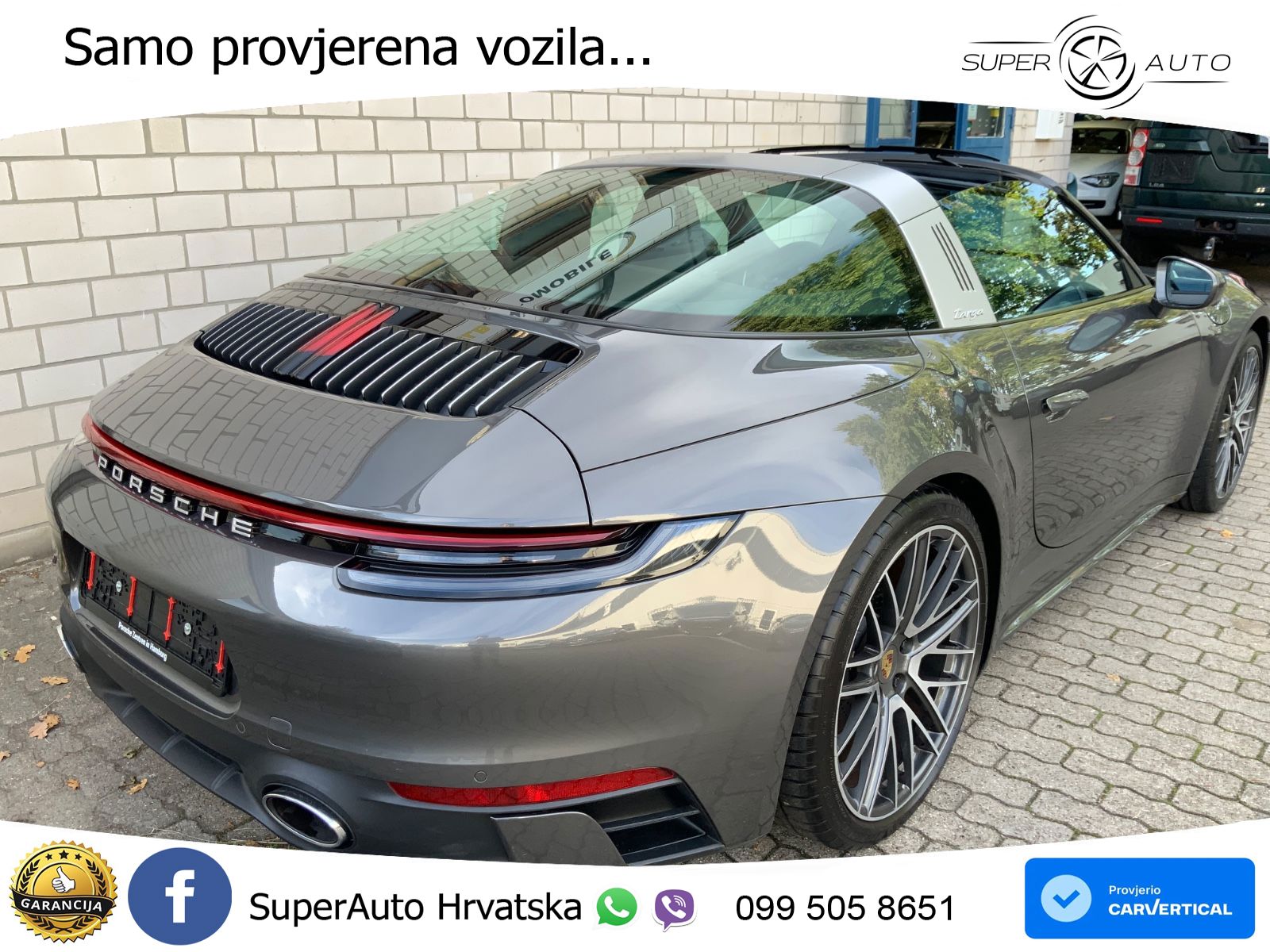 Porsche 911 Targa 4 3.0 (385 KS) PDK LED+GR SJED+ACC