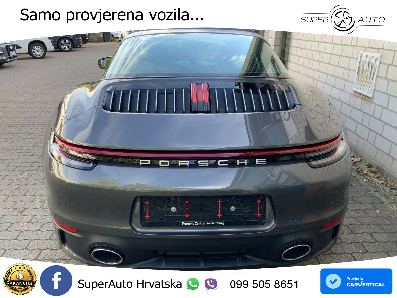 Porsche 911 Targa 4 3.0 (385 KS) PDK LED+GR SJED+ACC