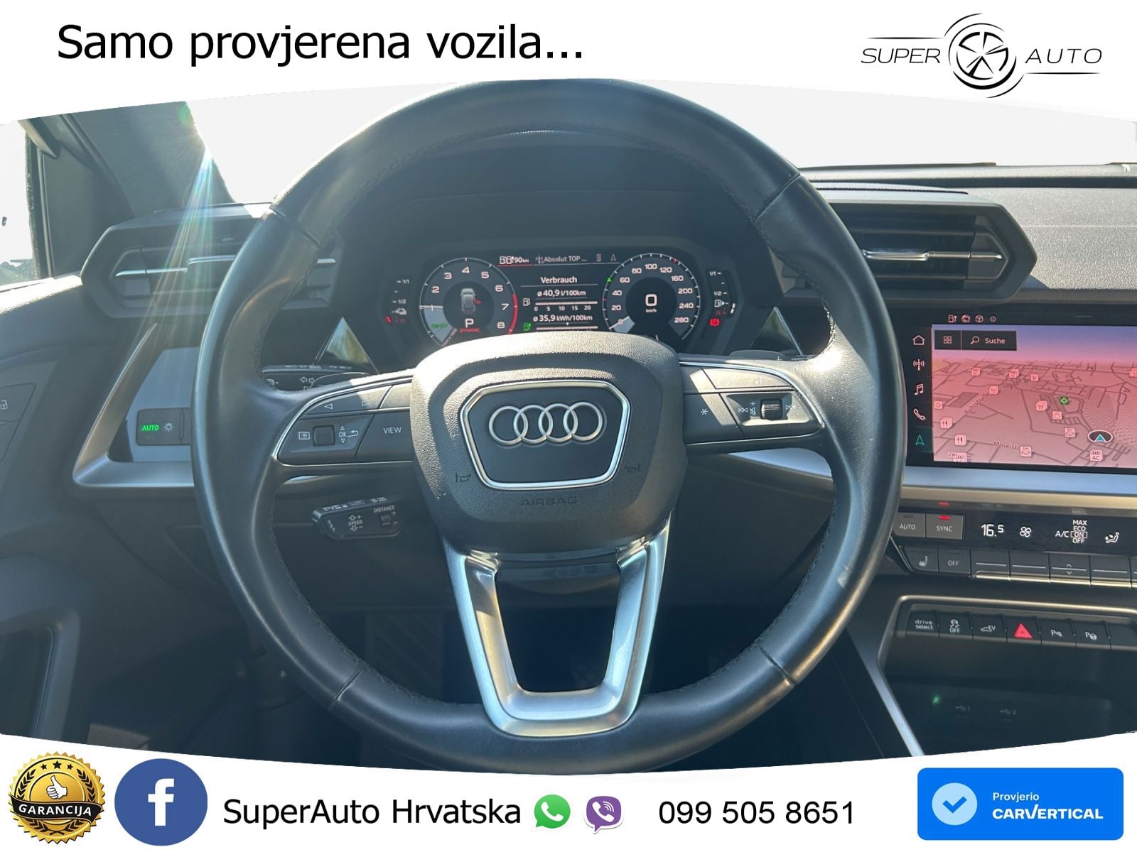 Audi A3 40 TFSIe (204 KS) S tronic S line LED+GR SJED+ACC