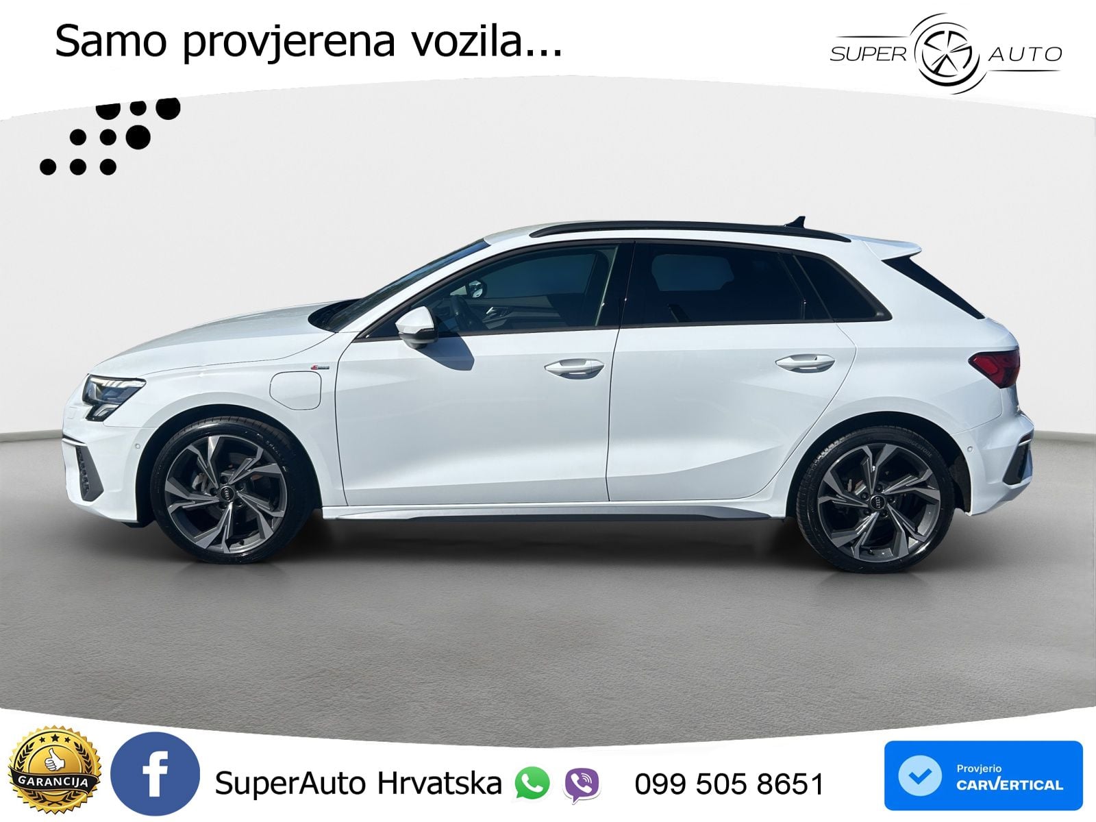 Audi A3 40 TFSIe (204 KS) S tronic S line LED+GR SJED+ACC