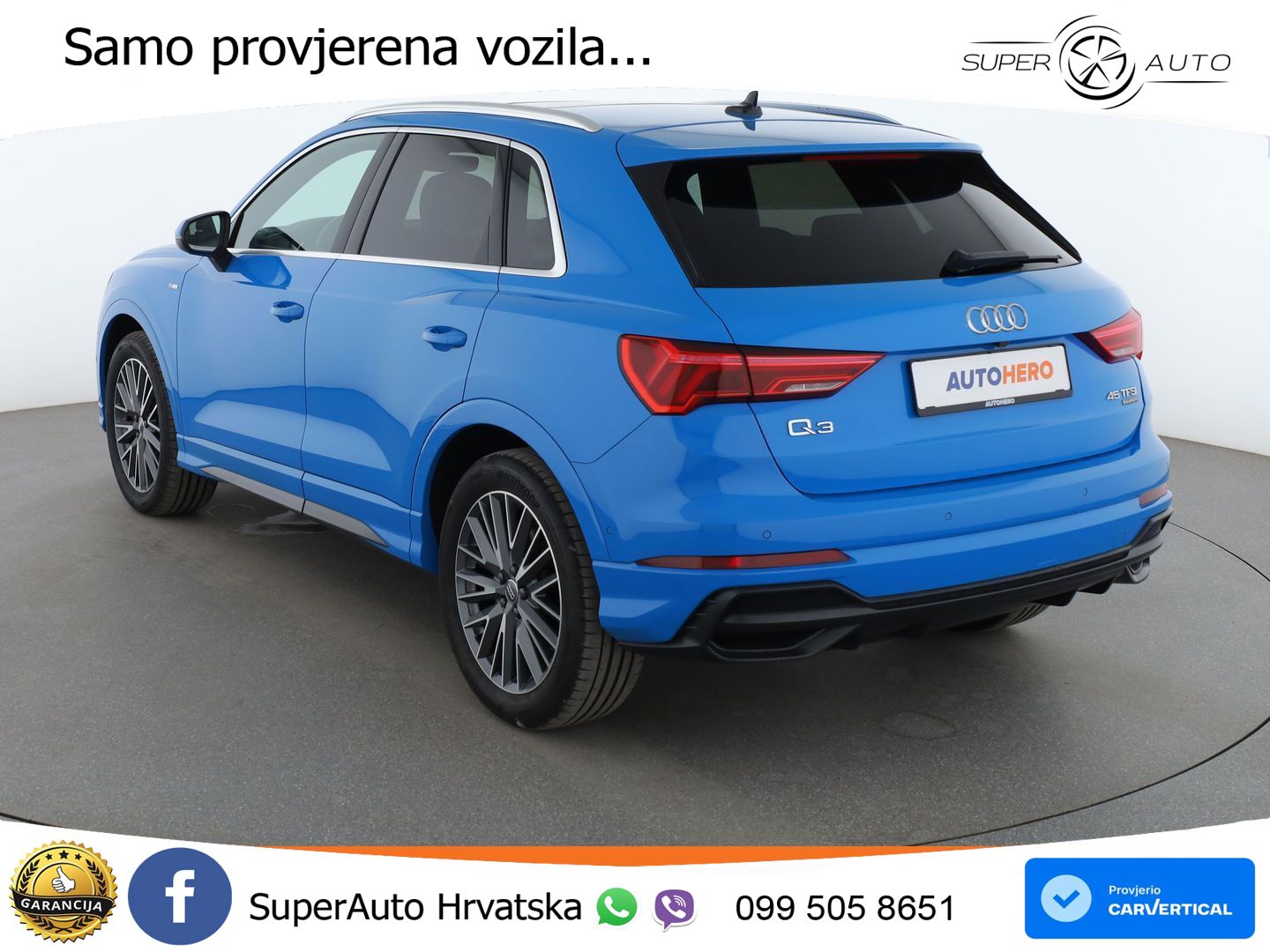 Audi Q3 45 TFSI (230 KS) quattro S tronic S line LED+GR SJED+ACC
