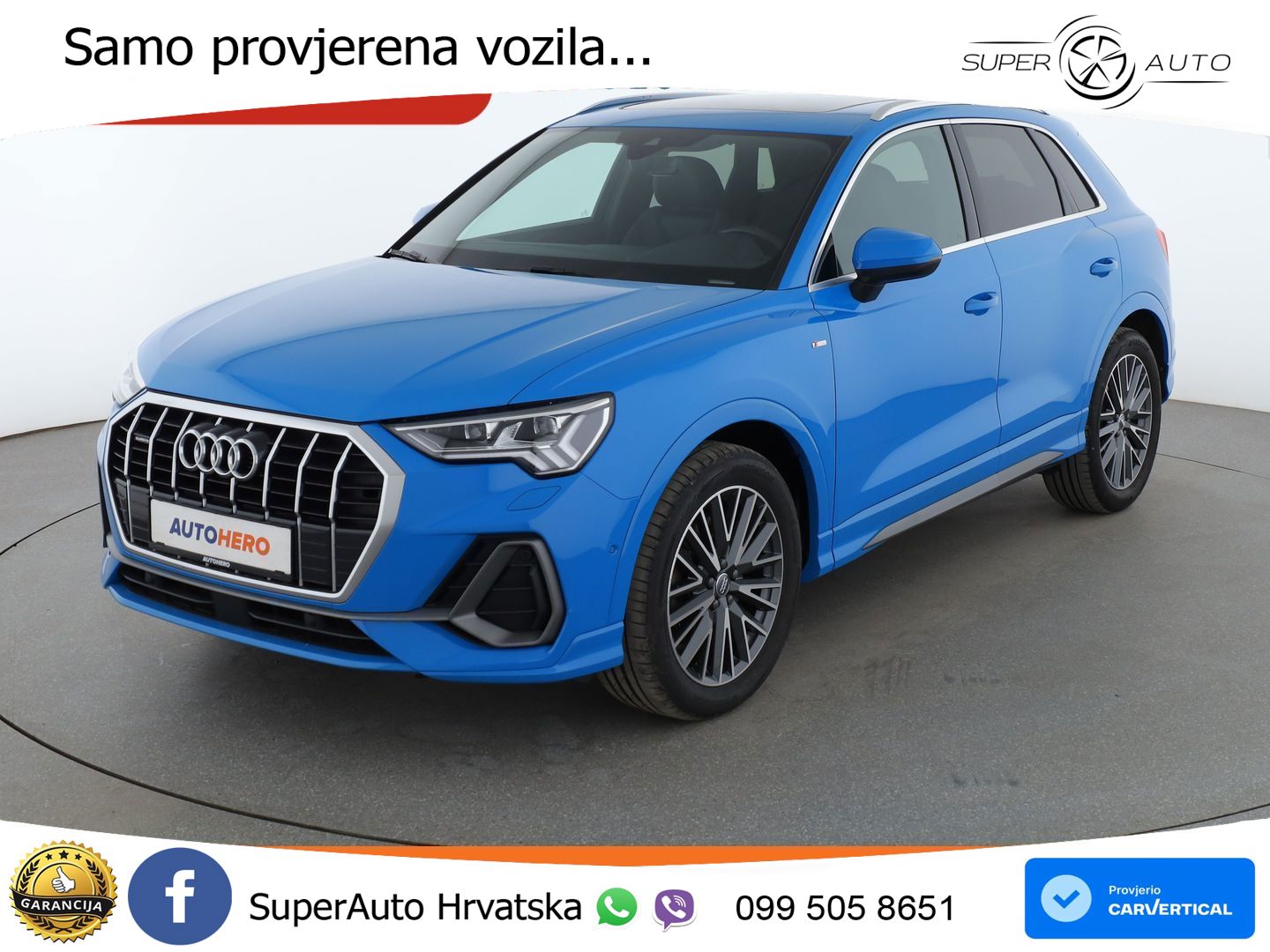 Audi Q3 45 TFSI (230 KS) quattro S tronic S line LED+GR SJED+ACC