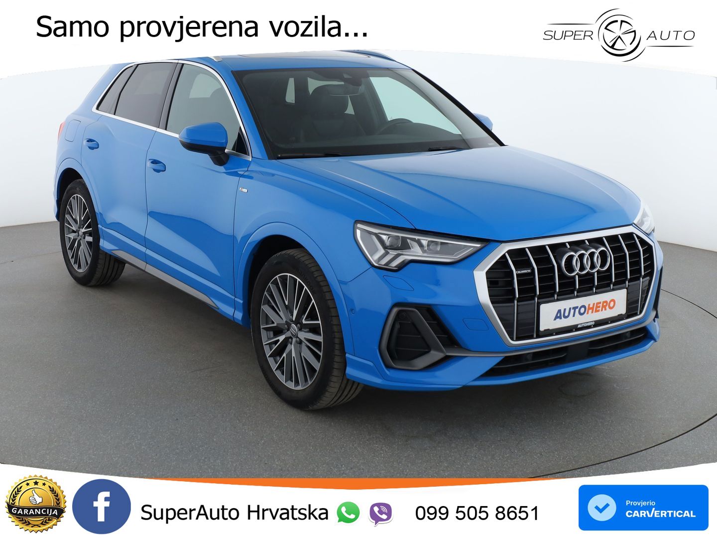Audi Q3 45 TFSI (230 KS) quattro S tronic S line LED+GR SJED+ACC