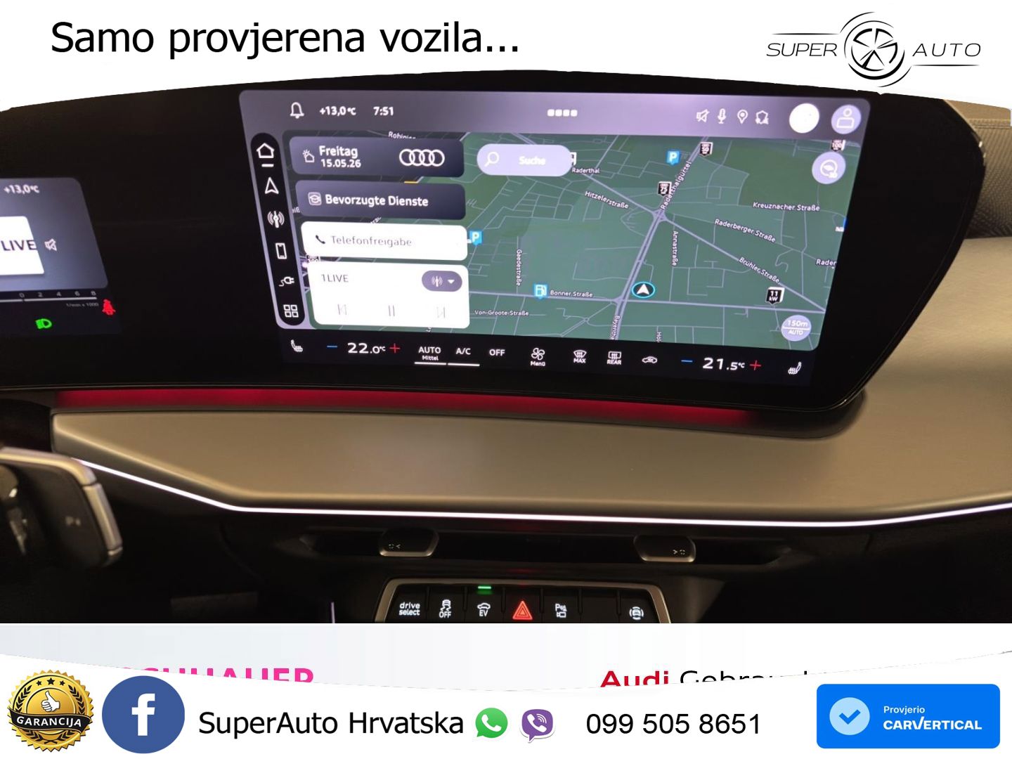 Audi Q3 1.5 TFSIe (272 KS) S tronic S line LED+GR SJED+ACC