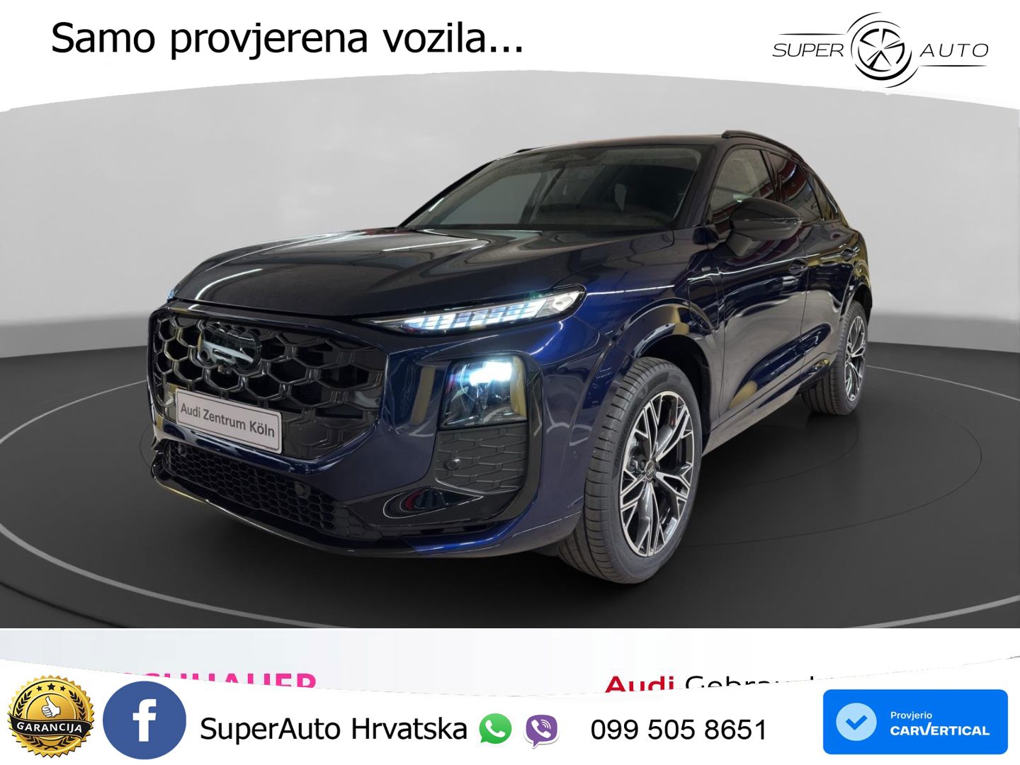 Audi Q3 1.5 TFSIe (272 KS) S tronic S line LED+GR SJED+ACC