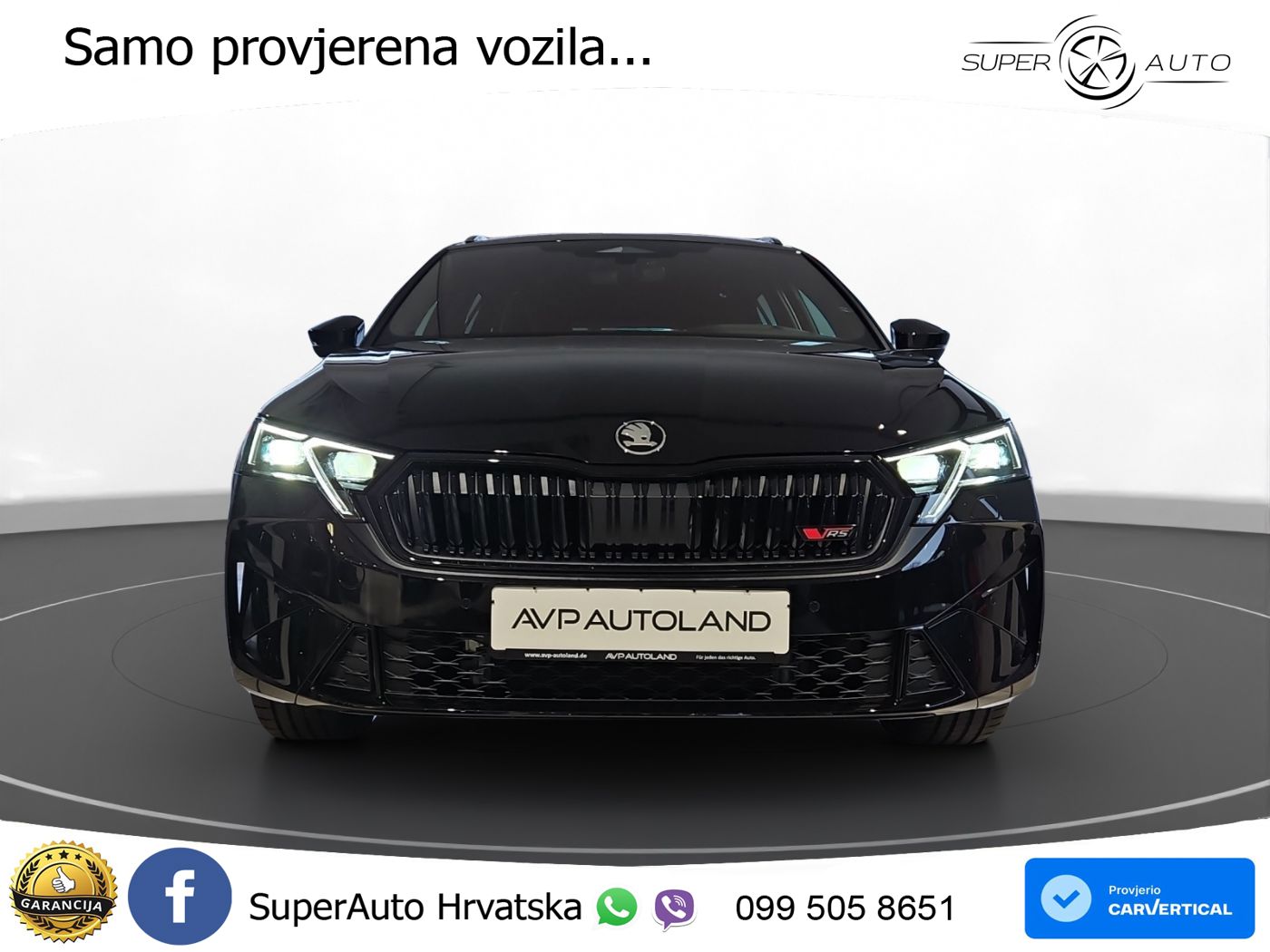 Škoda Octavia Combi RS 2.0 TSI (265 KS) DSG LED+GR SJED+ACC
