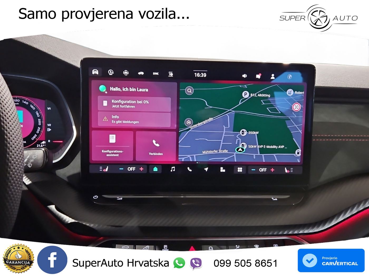 Škoda Octavia Combi RS 2.0 TSI (265 KS) DSG LED+GR SJED+ACC