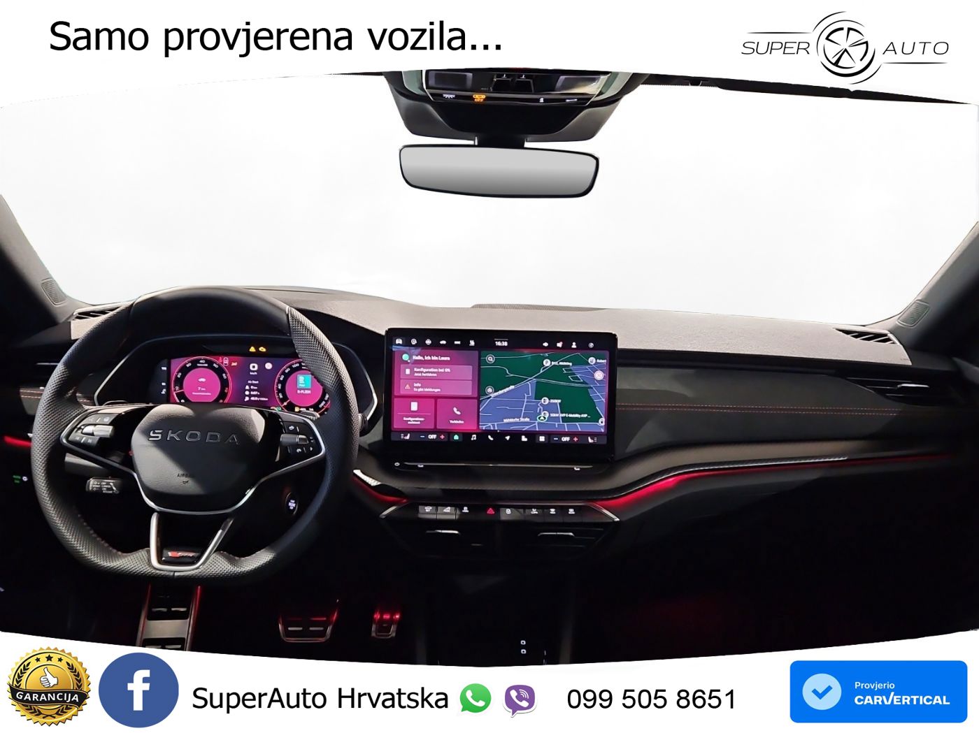 Škoda Octavia Combi RS 2.0 TSI (265 KS) DSG LED+GR SJED+ACC