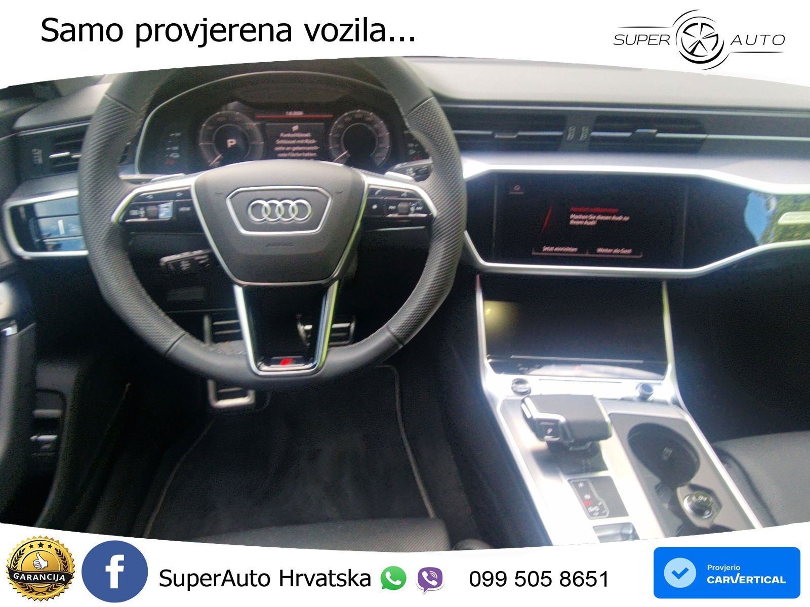 Audi A6 50 TFSIe (299 KS) quattro ultra S tronic S line LED+GR SJED+ACC