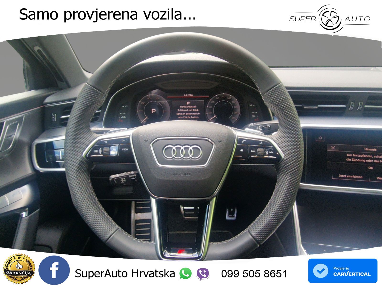Audi A6 50 TFSIe (299 KS) quattro ultra S tronic S line LED+GR SJED+ACC