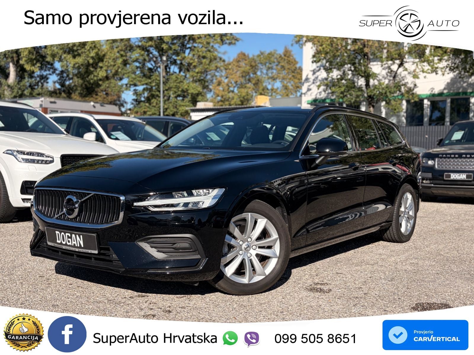 Volvo V60 2.0 B4 Benzin Automatic LED+GR SJED+ACC