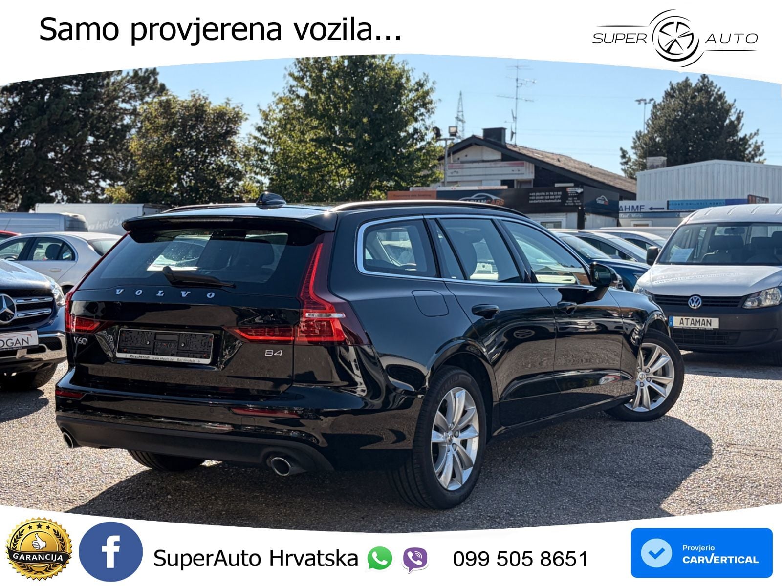 Volvo V60 2.0 B4 Benzin Automatic LED+GR SJED+ACC