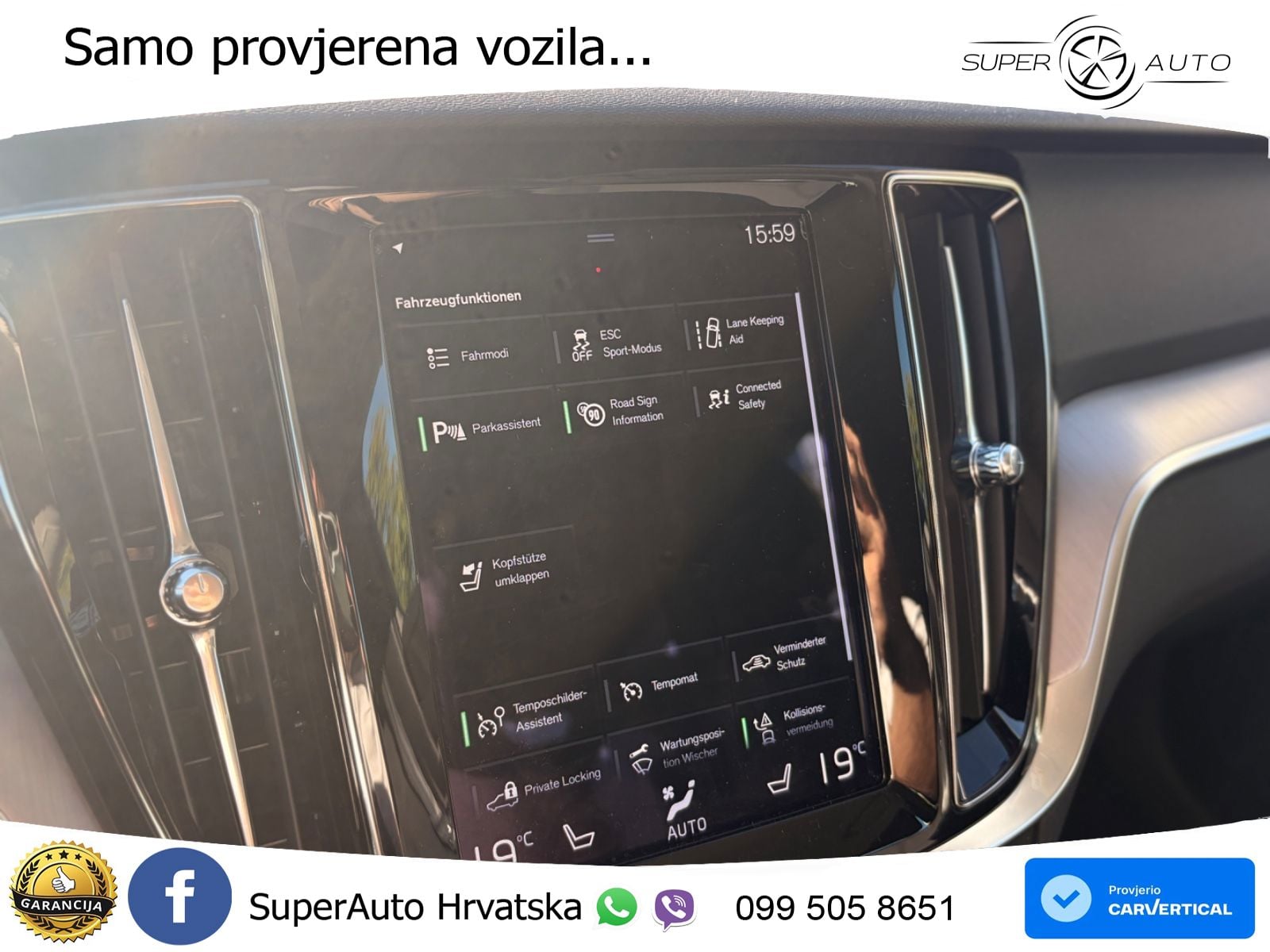 Volvo V60 2.0 B4 Benzin Automatic LED+GR SJED+ACC